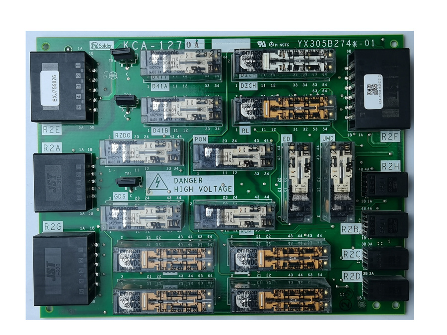 Mitsubishi R2 Relay PCB KCA-1270A KCA-1270B